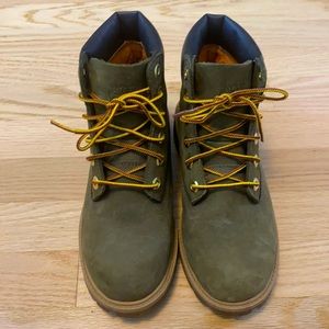 Olive Green Timbs
